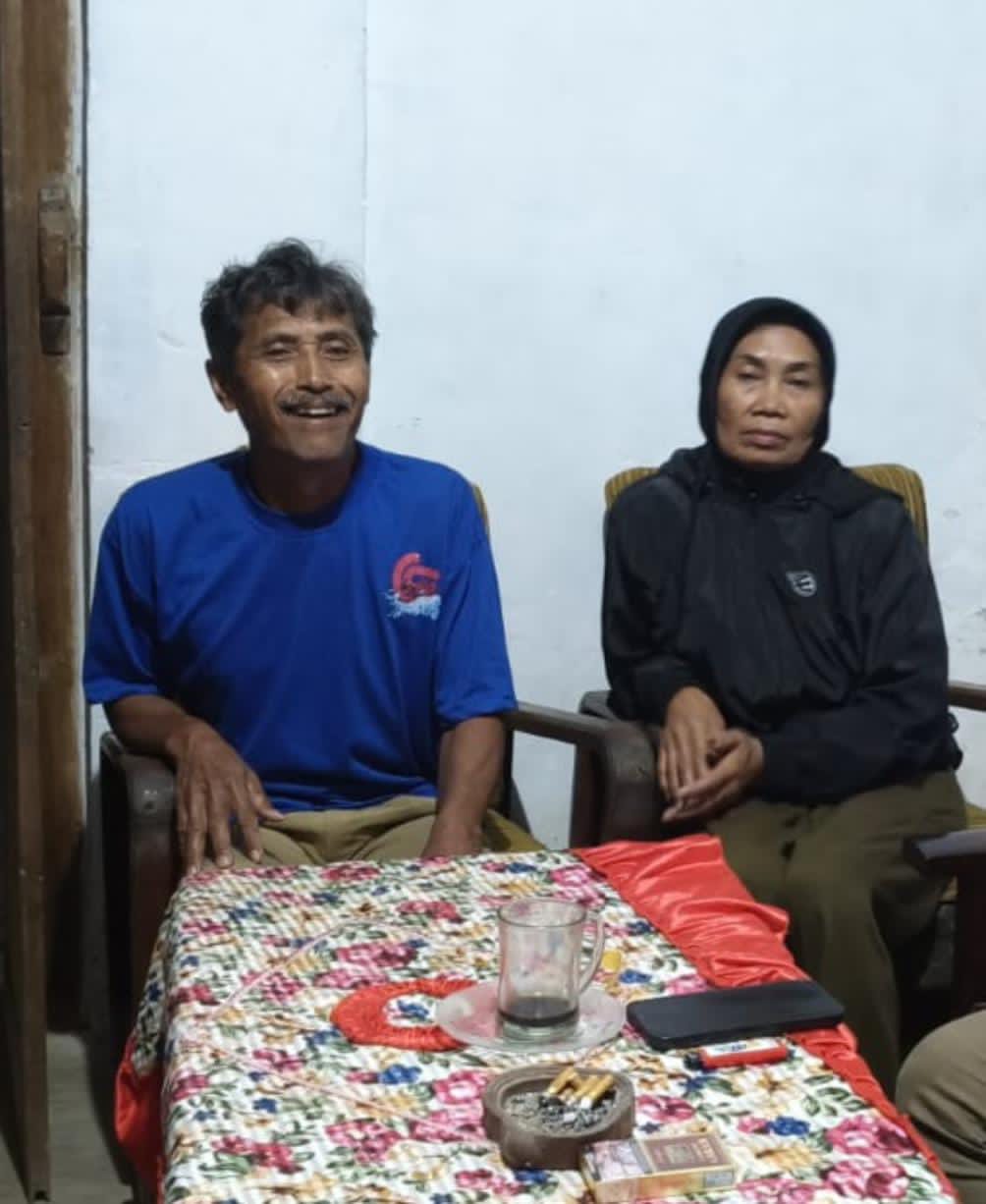 Foto: Karmi Bersama Sutrisnohadi Selaku Ahli Waris Sekaligus Penggugat Bank Jatim