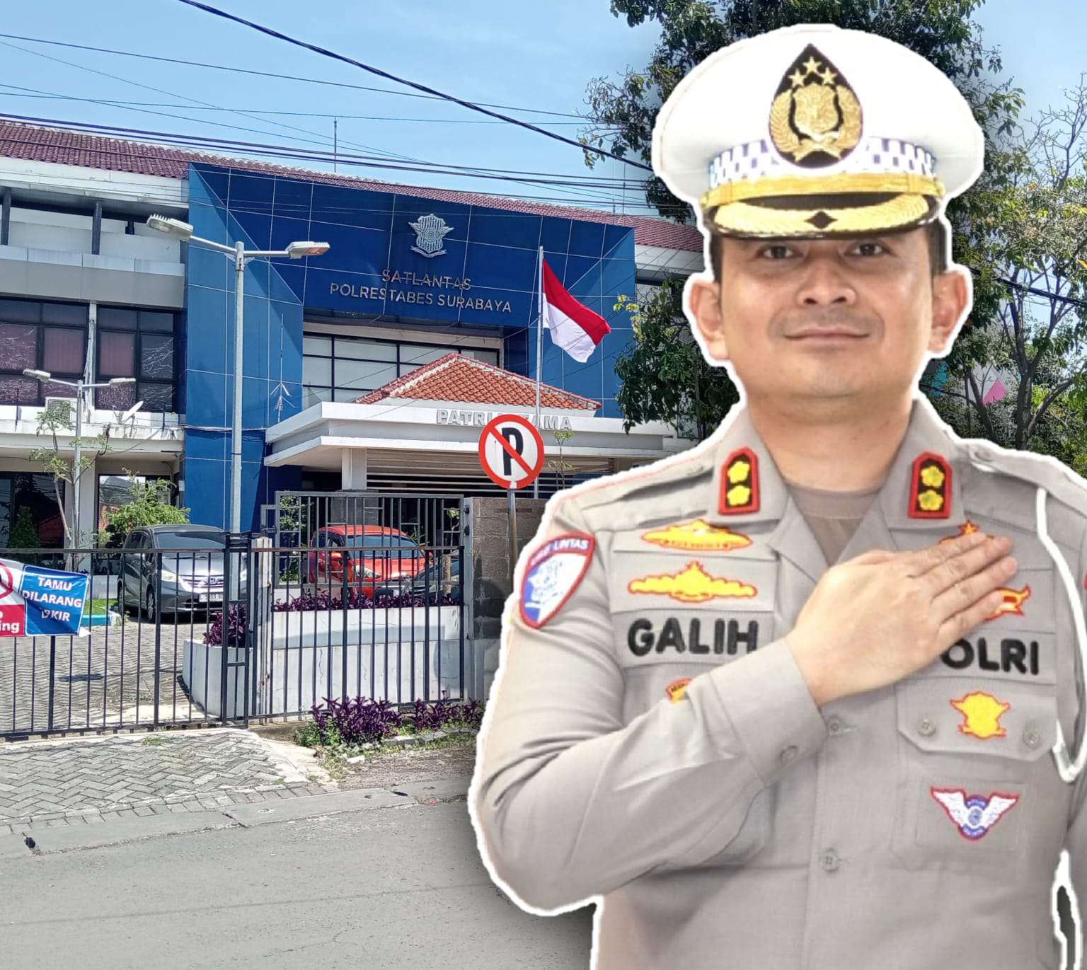 Foto: Kasatlantas Polrestabes Surabaya, AKBP Galih Bayu Raditya, S.I.K., M.M.,