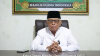 Foto: Ketua Umum MUI KH Muhammad Anwar Iskandar menyatakan dukungan Polri tetap di bawah Presiden di Kediri