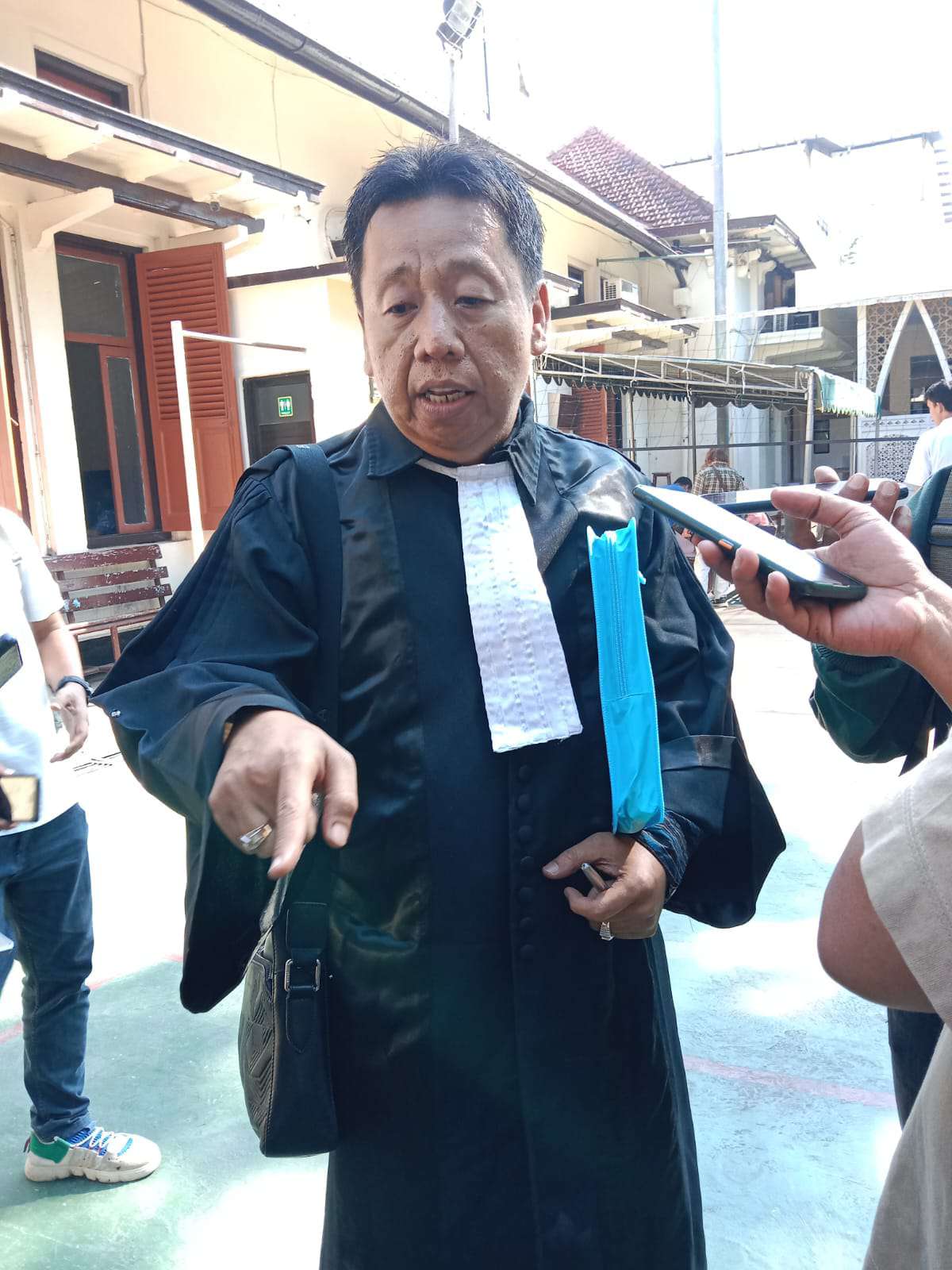 Foto: Rio Dedy Heryawan memberikan dukungan pembentukan Asosiasi Pewarta Indonesia di Surabaya