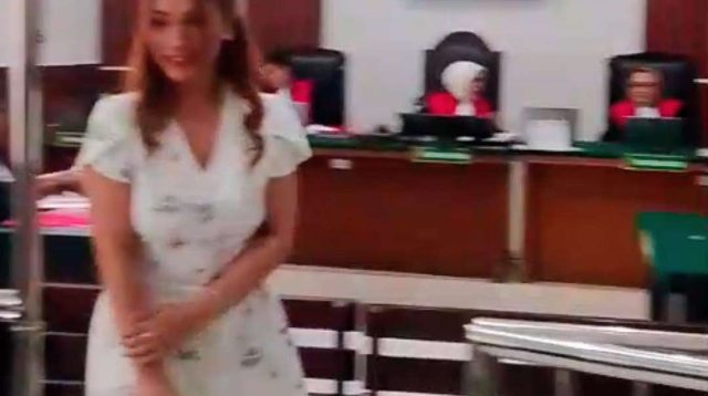 Foto: Suasana persidangan kasus penganiayaan di Pengadilan Negeri Surabaya