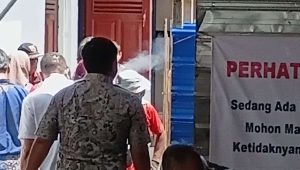 Foto: Aktivitas persidangan di PN Surabaya terganggu akibat proyek renovasi dan akses terbatas