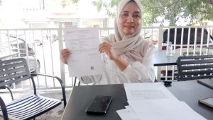 Foto: Manajer Marketing PT ABIM,  Inisial WF,