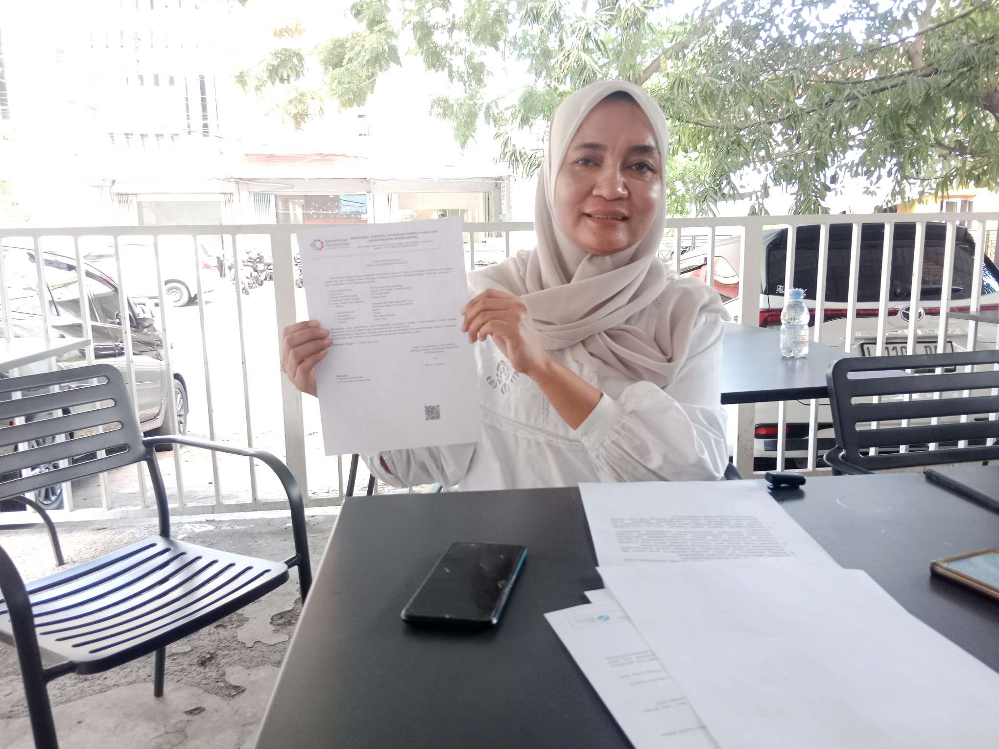 Foto: Manajer Marketing PT ABIM,  Inisial WF,