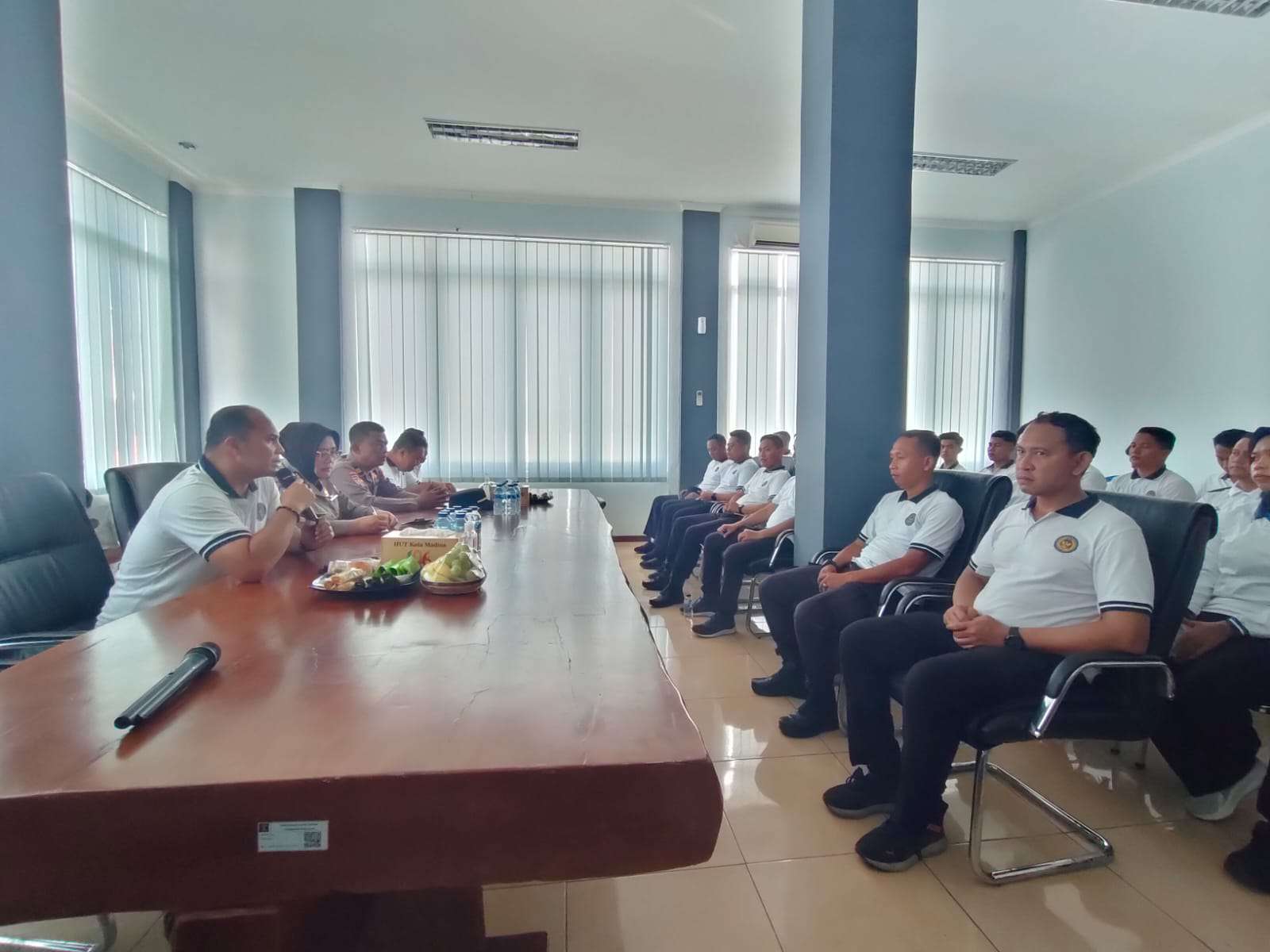 Foto: Kegiatan pembinaan Polsuspas oleh Polda Jatim di Lapas Kelas II Madiun bersama Polres Madiun Kota
