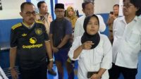 Foto: Wakil Wali Kota Surabaya Armuji bersama Ketua Fraksi PDIP DPRD Surabaya Budi Leksono dan anggota Komisi D DPRD Surabaya Abdul Malik turun langsung meninjau dapur program MBG di Tembok Dukuh Surabaya usai dugaan keracunan ratusan siswa.