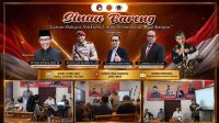 Foto: Kegiatan Sinau Bareng Lawan Bahaya Narkoba bersama wartawan dan pegiat rehabilitasi di Surabaya.