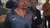 Foto: Terduga pelaku Pencabulan berinisial E.yang diamankan warga