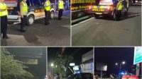 Foto: Personel Polres Madiun Kota melaksanakan patroli malam di kawasan rawan kriminalitas dan balap liar di Kota Madiun. Foto: Personel Polres Madiun Kota melaksanakan patroli malam di kawasan rawan kriminalitas dan balap liar di Kota Madiun.