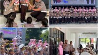 Foto: Kapolres Madiun Kota AKBP Wiwin Junianto membagikan susu dan snack kepada siswa TK Bhayangkari 53 saat kegiatan Polisi Sahabat Anak di Mapolres Madiun Kota. Foto: Kapolres Madiun Kota AKBP Wiwin Junianto membagikan susu dan snack kepada siswa TK Bhayangkari 53 saat kegiatan Polisi Sahabat Anak di Mapolres Madiun Kota.