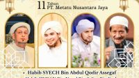 Foto: Habib Syech dan sejumlah ulama nasional dijadwalkan hadir dalam acara MNJ Bersholawat HUT ke-11 PT Metatu Nusantara Jaya di Gresik. Foto: Habib Syech dan sejumlah ulama nasional dijadwalkan hadir dalam acara MNJ Bersholawat HUT ke-11 PT Metatu Nusantara Jaya di Gresik.