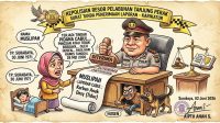 Foto: Ilustrasi petugas Polres Pelabuhan Tanjung Perak sedang melakukan penyelidikan kasus kejahatan.