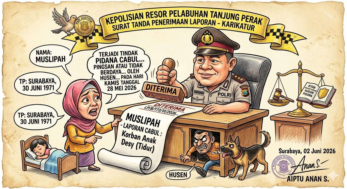 Foto: Ilustrasi petugas Polres Pelabuhan Tanjung Perak sedang melakukan penyelidikan kasus kejahatan.
