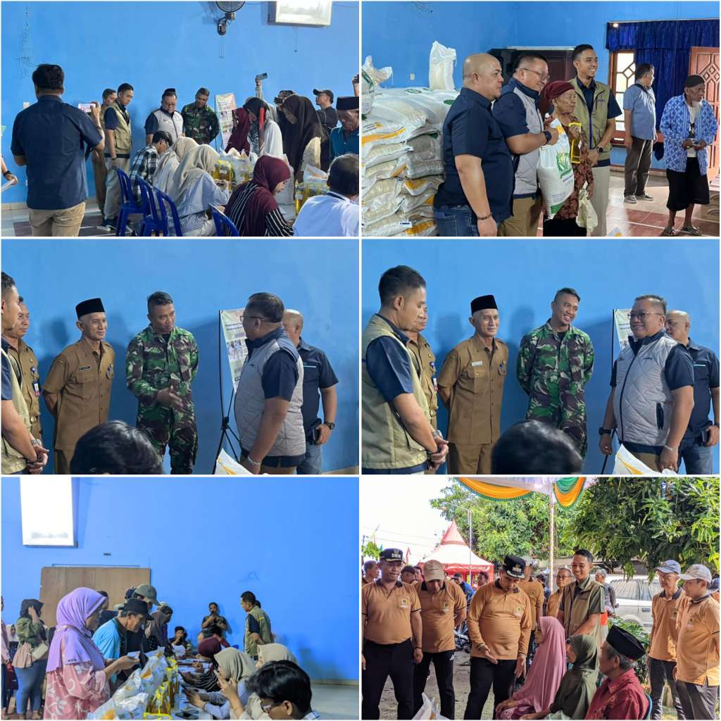 Foto: BULOG Madiun menyalurkan bantuan pangan berupa beras dan minyak goreng kepada masyarakat penerima manfaat di Kabupaten Madiun tahun 2026.