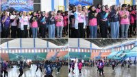 Foto: Pembukaan Turnamen Bola Voli Kapolda Jatim Cup 2026 Babak Penyisihan Rayon VI di GOR Wilis Kota Madiun yang dihadiri jajaran Polri dan Bhayangkari