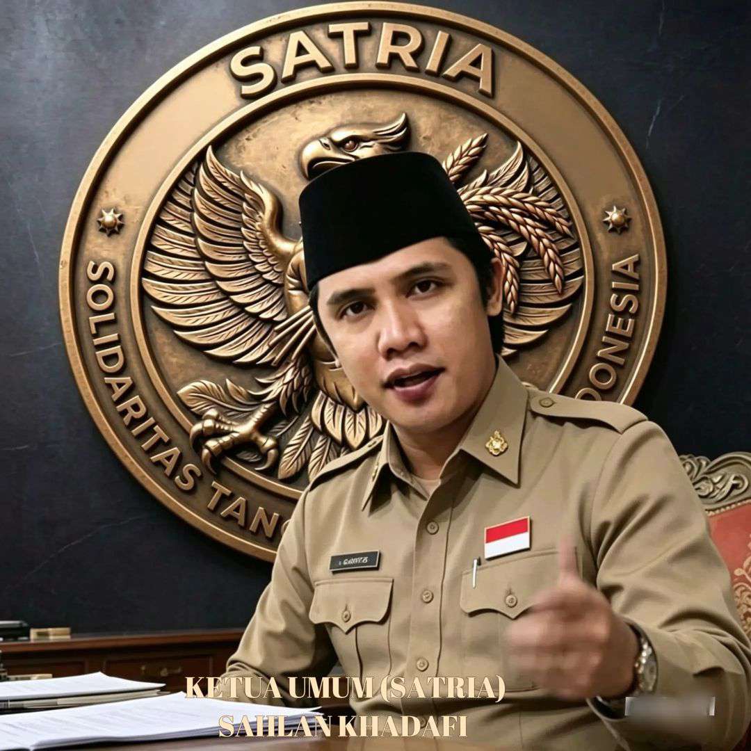 Ketua Umum LSM SATRIA, Sahlan Khadafi,