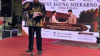 Foto: Brigjen Pol Langgeng Purnomo menyampaikan pesan kebangsaan dalam acara Ruwat Agung Soekarno di Situs Persada Soekarno Ndalem Pojok, Kediri, Jawa Timur. Foto: Brigjen Pol Langgeng Purnomo menyampaikan pesan kebangsaan dalam acara Ruwat Agung Soekarno di Situs Persada Soekarno Ndalem Pojok, Kediri, Jawa Timur.