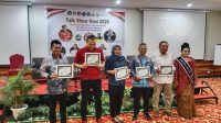 Foto: AKP Adik Agus Putrawan menghadiri talkshow Hari Anti Narkotika Internasional (HANI) 2026 di Surabaya dan mengajak masyarakat bersama memerangi penyalahgunaan narkoba.