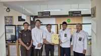 Foto: Asdatun Kejati Jawa Timur menjelaskan program pengajuan penetapan wali bagi 505 anak di bawah umur secara serentak di seluruh Jawa Timur.