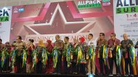 Foto: Pembukaan ALLPACK Surabaya 2026 dan East Beauty Pack Expo 2026 di Grand City Convention Hall Surabaya.