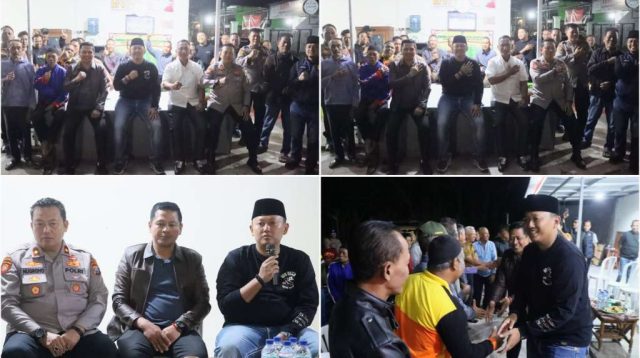 Foto: Kapolres Madiun Kota AKBP Wiwin Junianto Supriyadi berdialog dengan warga dalam kegiatan GAS KOPLING di Kelurahan Demangan untuk menyerap aspirasi dan memperkuat keamanan lingkungan.