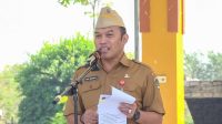 Foto: Sekda Kabupaten Madiun membuka pemusatan latihan dan karantina 76 calon anggota Paskibraka Kabupaten Madiun Tahun 2026 di Alun-Alun Reksogati Caruban menjelang HUT Ke-81 Kemerdekaan RI.