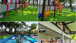 Foto: Pengunjung menikmati wahana permainan dan edukasi satwa di The Nice Playland Madiun, destinasi wisata keluarga di Kabupaten Madiun.