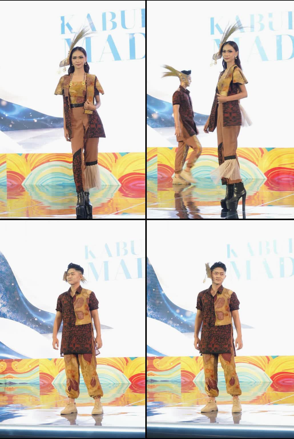 Foto: Wastra Kabupaten Madiun tampil dalam Fashion Show Wastra Nusantara APKASI Otonomi Expo 2026