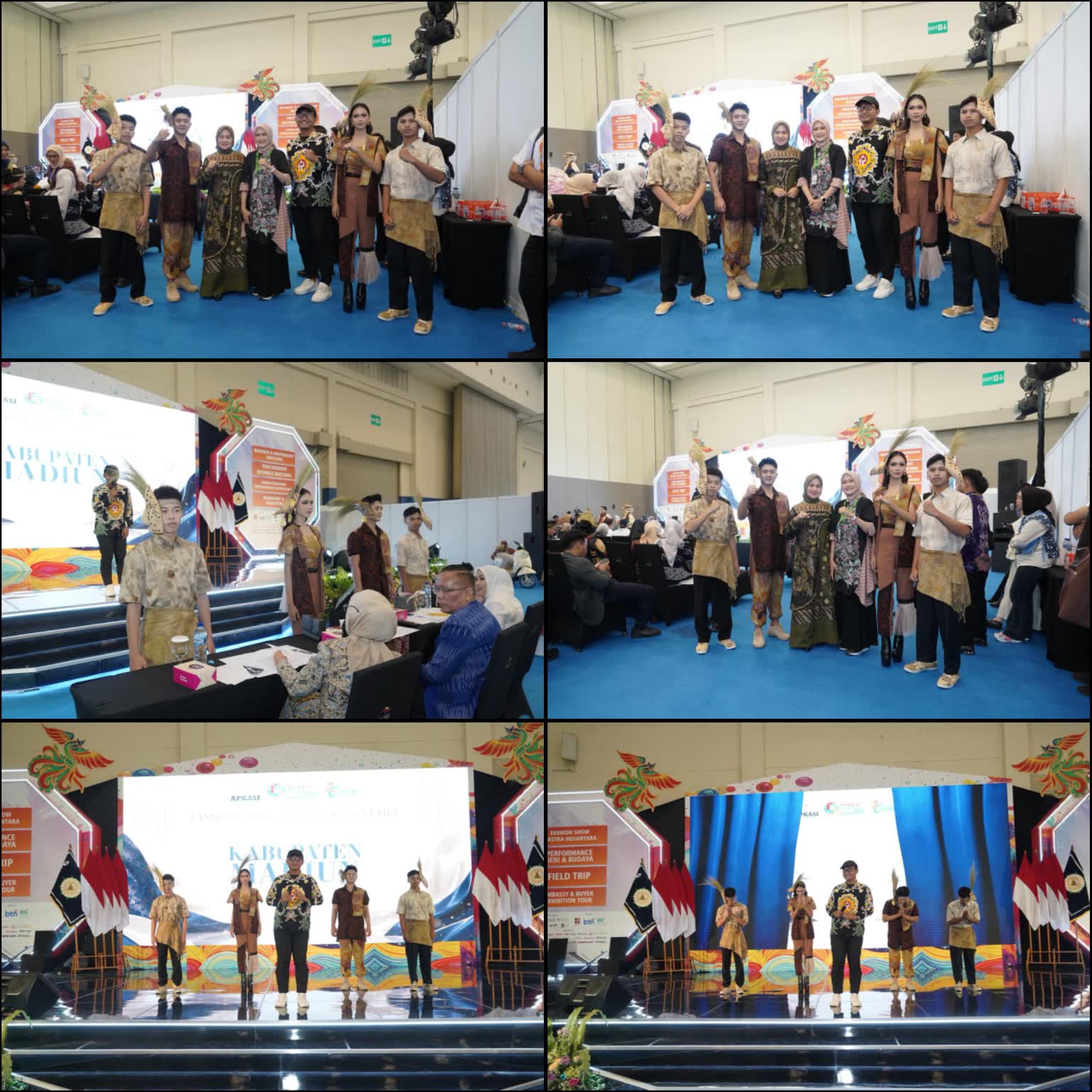 Foto: Wastra Kabupaten Madiun tampil dalam Fashion Show Wastra Nusantara APKASI Otonomi Expo 2026