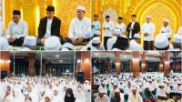 Foto: Bupati Madiun Hari Wuryanto menghadiri Haul Akbar bersama ribuan jemaah dalam rangka Hari Jadi Kabupaten Madiun ke-458 di Pendopo Ronggo Djumeno Caruban. Foto: Bupati Madiun Hari Wuryanto menghadiri Haul Akbar bersama ribuan jemaah dalam rangka Hari Jadi Kabupaten Madiun ke-458 di Pendopo Ronggo Djumeno Caruban.