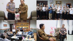 Foto: Kapolres Madiun Kota AKBP Rizki Pratama W.P. saat bersilaturahmi dengan pimpinan DPRD dan Pemerintah Kota Madiun untuk memperkuat sinergitas menjaga kamtibmas.