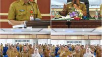 Foto: Wakil Bupati Madiun dr Purnomo Hadi meluncurkan program Jempol Mas Har untuk mempercepat pelayanan perizinan usaha