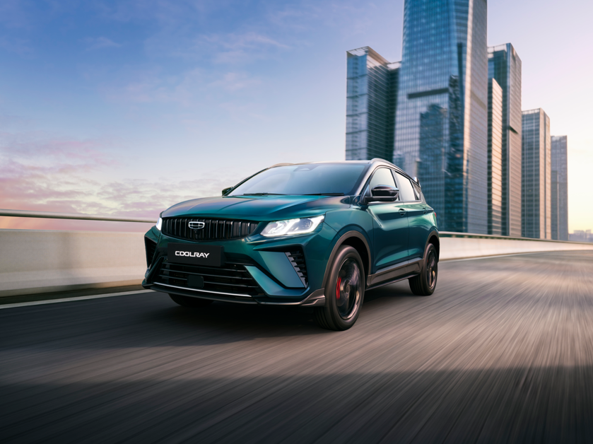 Foto 6. Geely Coolray Hadir sebagai Compact SUV dengan Desain Sporty