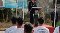 Foto: Kepala Rutan Kelas I Surabaya Tristiantoro Adi Wibowo saat memberikan keterangan terkait usulan remisi warga binaan HUT ke-81 Kemerdekaan RI 2026