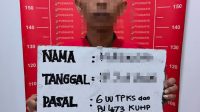 Polrestabes Surabaya mengamankan pelaku kasus dugaan persetubuhan anak 12 tahun di Kecamatan Sawahan