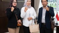 Foto: Pengurus LBH Brawijaya Mojopahit Nusantara Cabang Kabupaten Madiun saat silaturahmi dengan Kepala Badan Hestu Wiradriawan, SH
