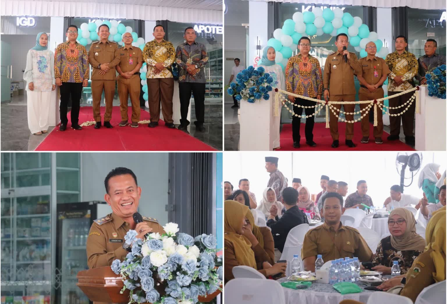 Foto: Wakil Bupati Madiun Purnomo Hadi menghadiri Grand Opening Klinik Rawat Inap Safa Medika di Kecamatan Pilangkenceng.