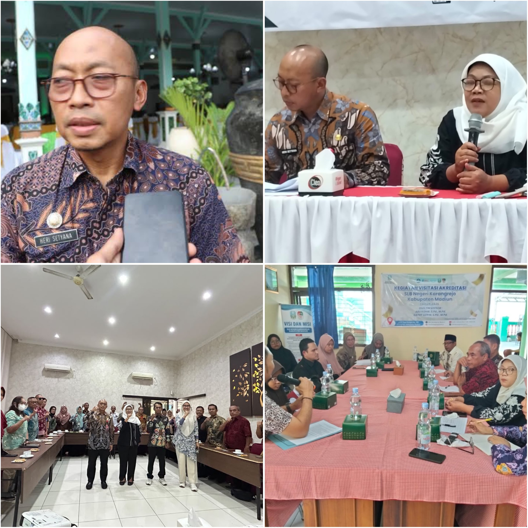 Foto: Pemkab Madiun membahas keberlanjutan Program I-SEE dan layanan kesehatan mata inklusif bersama stakeholder.
