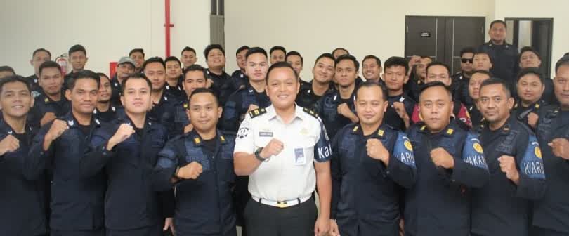 Foto: Penguatan tugas dan fungsi keamanan petugas Rutan Kelas I Surabaya di Aula Gedung Utama