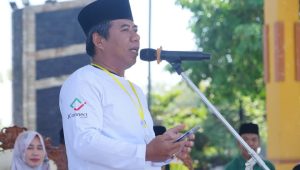 Foto: Bupati Madiun Hari Wuryanto membuka Porsadin IV Kabupaten Madiun di Alun-alun Reksogati Caruban
