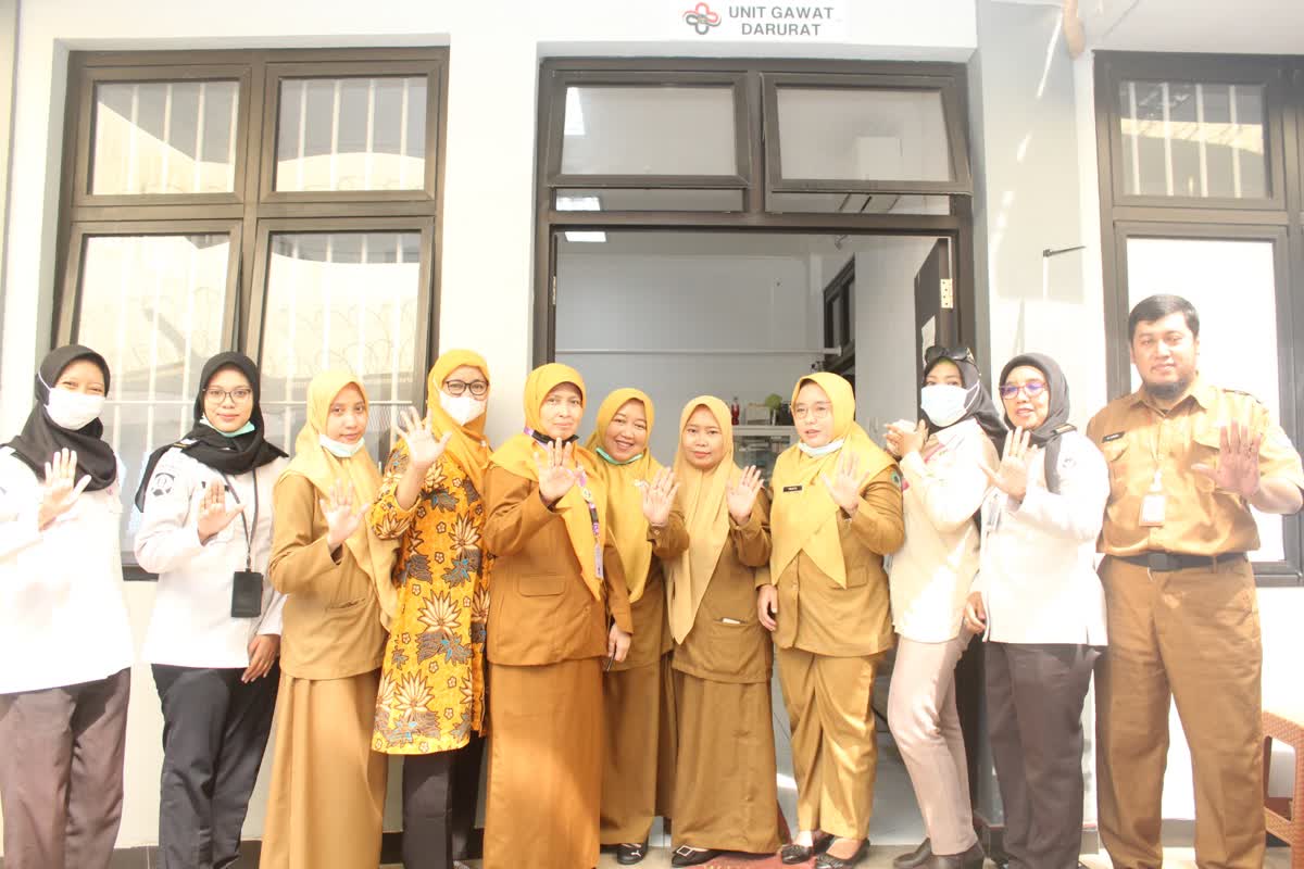 Foto: Skrining TBC terintegrasi Cek Kesehatan Gratis bagi warga binaan Rutan Kelas I Surabaya bersama Puskesmas Sedati