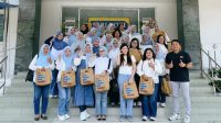 Foto: DWP Rutan Kelas I Surabaya saat mengikuti Factory Visit di pabrik Sari Roti Pasuruan Foto: DWP Rutan Kelas I Surabaya saat mengikuti Factory Visit di pabrik Sari Roti Pasuruan