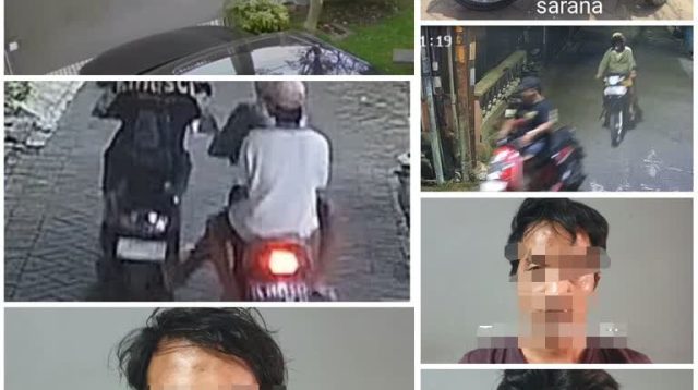 Foto: Tiga terduga pelaku curanmor diamankan Resmob Polrestabes Surabaya