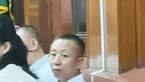 Foto: Sidang perkara dugaan scamming 41 WNA di Pengadilan Negeri Surabaya.
