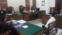 Foto: Cinthya Veronica Bitjoli menjalani sidang dugaan penggelapan dana PPPSRS Citraland Vittorio–Apartemen Alessandro di PN Surabaya