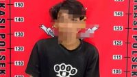 Foto: Polsek Tegalsari Polrestabes Surabaya mengamankan terduga pelaku curanmor yang mengaku beraksi di 11 lokasi