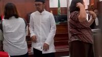 Foto: Sony Setio Bagus divonis 10 tahun 6 bulan penjara oleh PN Surabaya