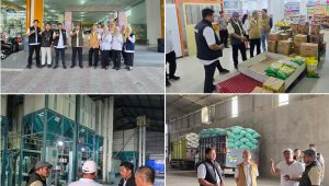 Foto: Satgas Pangan Polres Madiun bersama Bapanas mengecek stok dan harga beras di Kabupaten Madiun