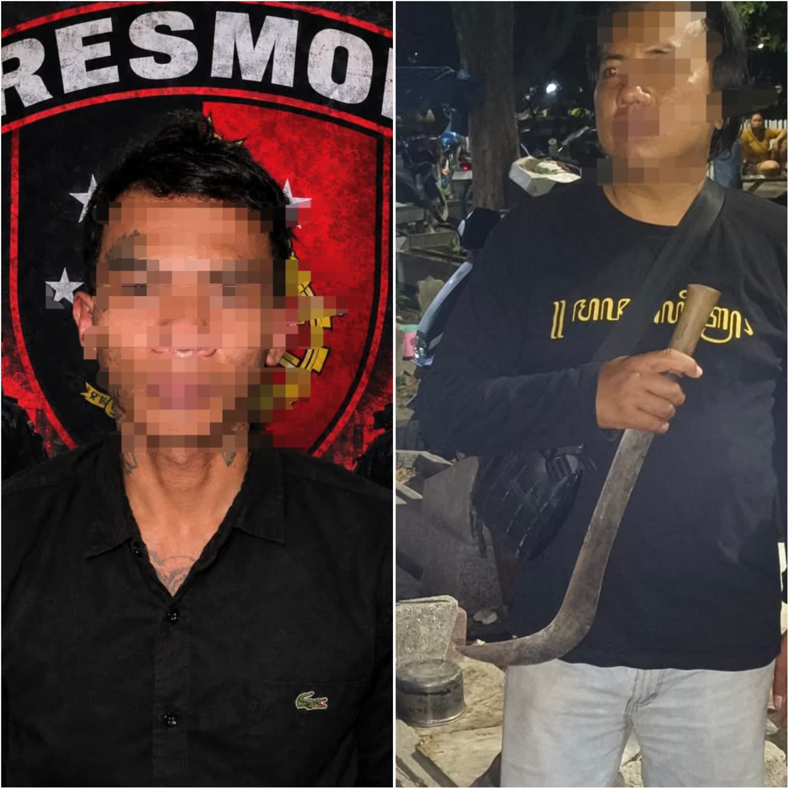 Foto: Resmob Polrestabes Surabaya mengamankan terduga pelaku curanmor yang disebut terlibat di 36 TKP