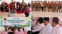 Foto: Bupati Madiun Hari Wuryanto meninjau pelaksanaan Sekolah Rakyat di Kelurahan Nglames, Kabupaten Madiun